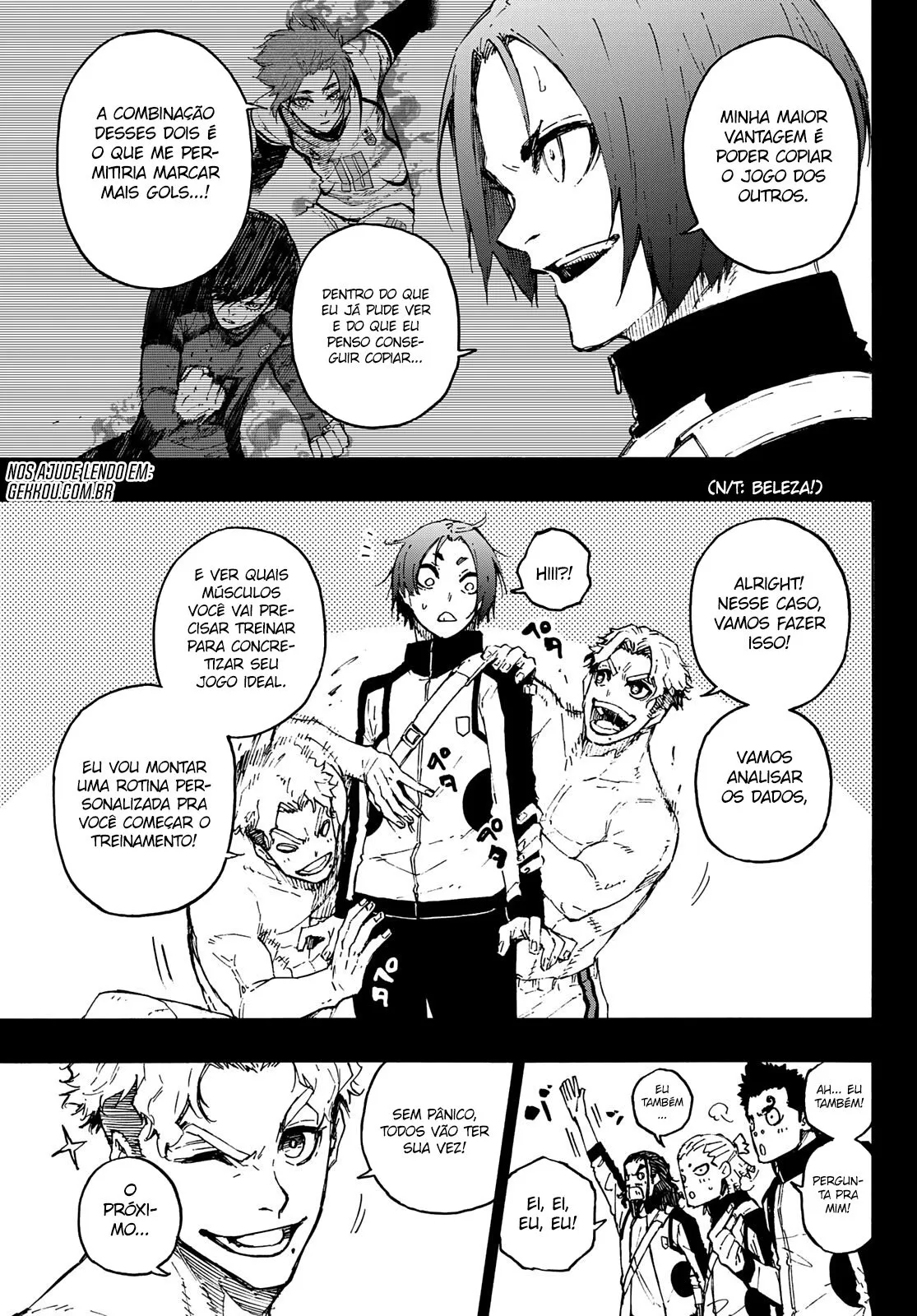 Read Blue Lock PT-BR Manga Online