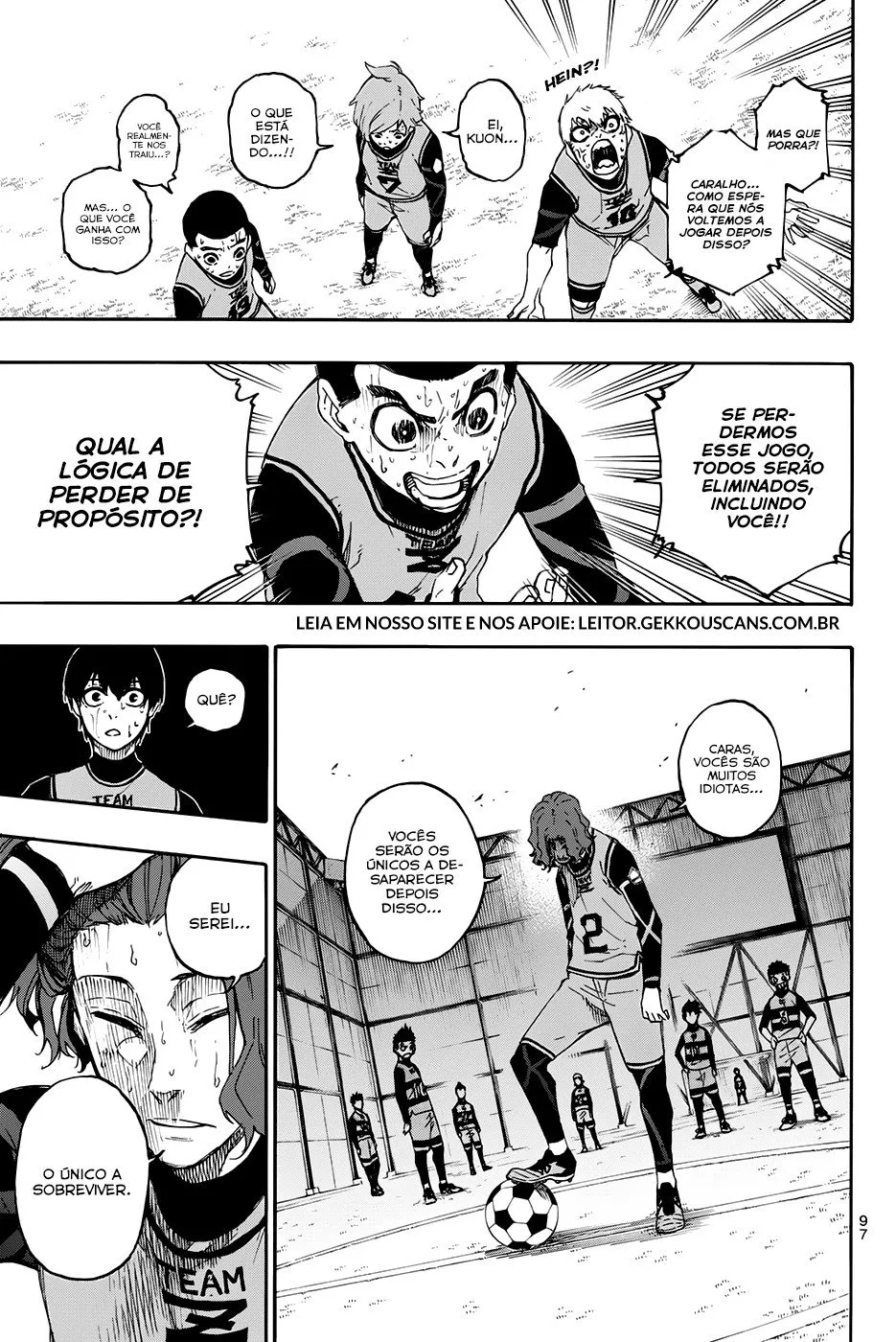 Read Blue Lock PT-BR Manga Online