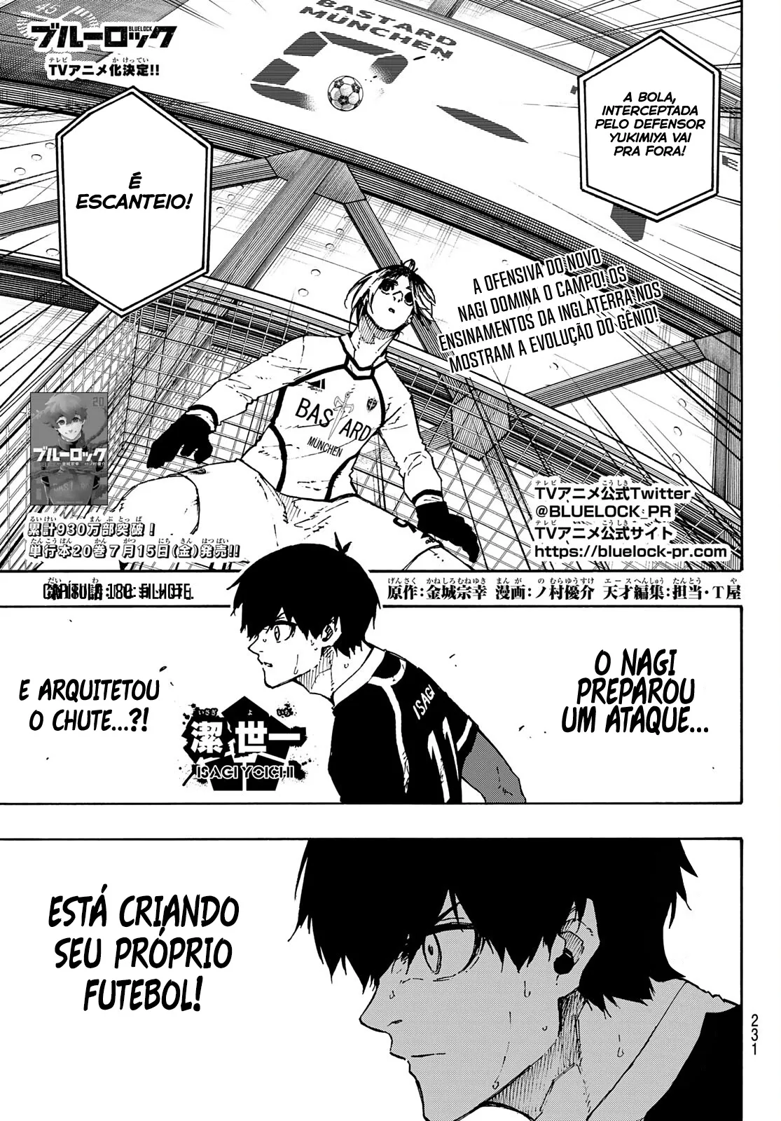 Read Blue Lock PT-BR Manga Online