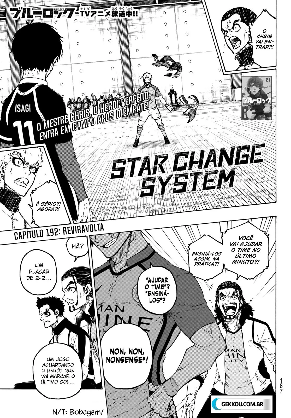 Read Blue Lock PT-BR Manga Online