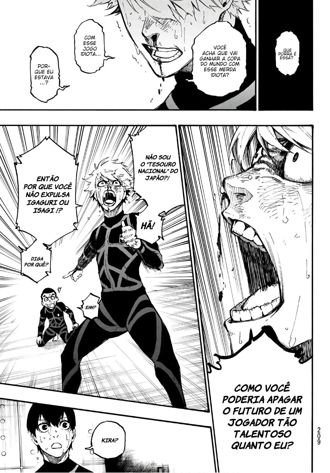 Read Blue Lock PT-BR Manga Online