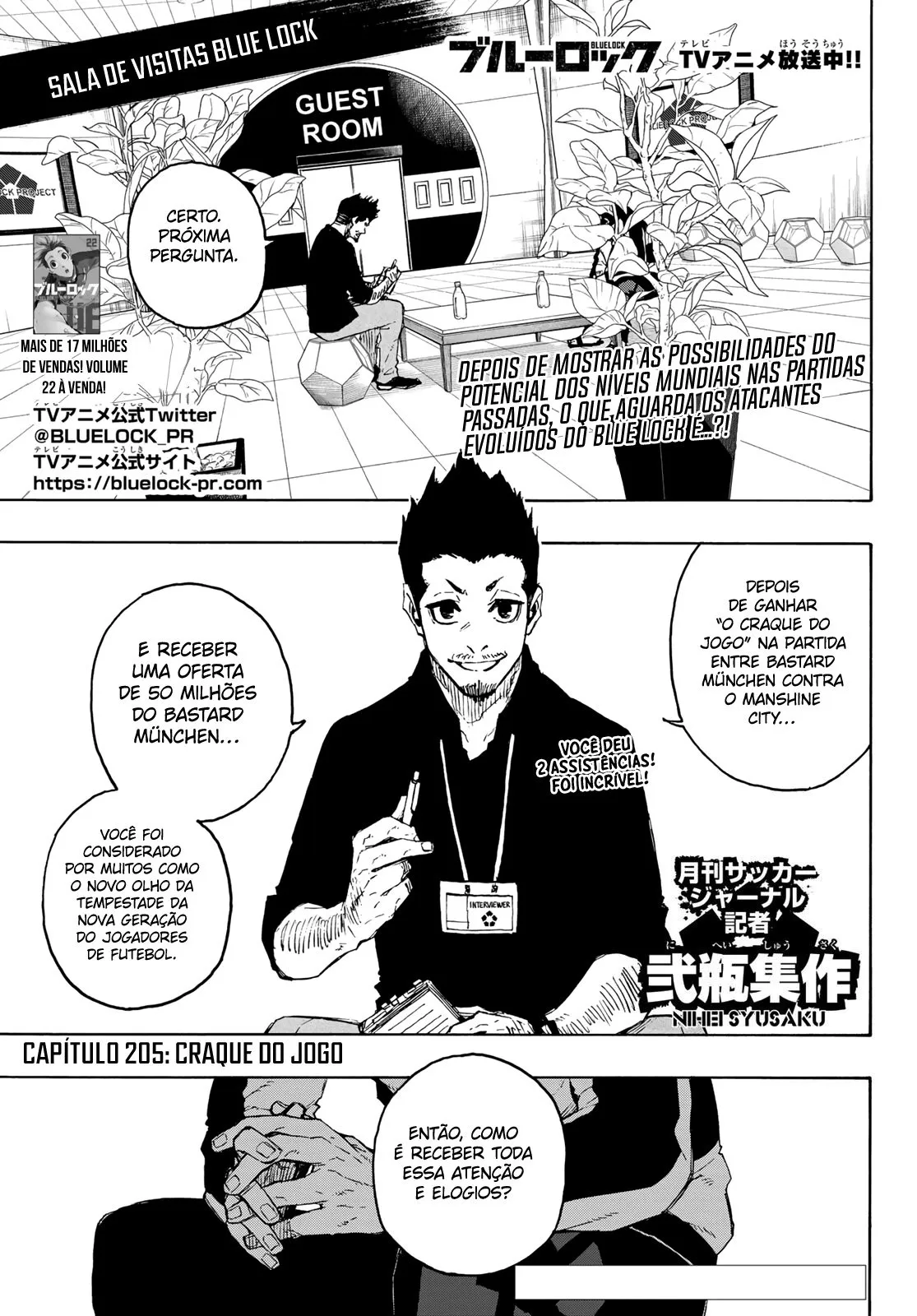 Read Blue Lock PT-BR Manga Online