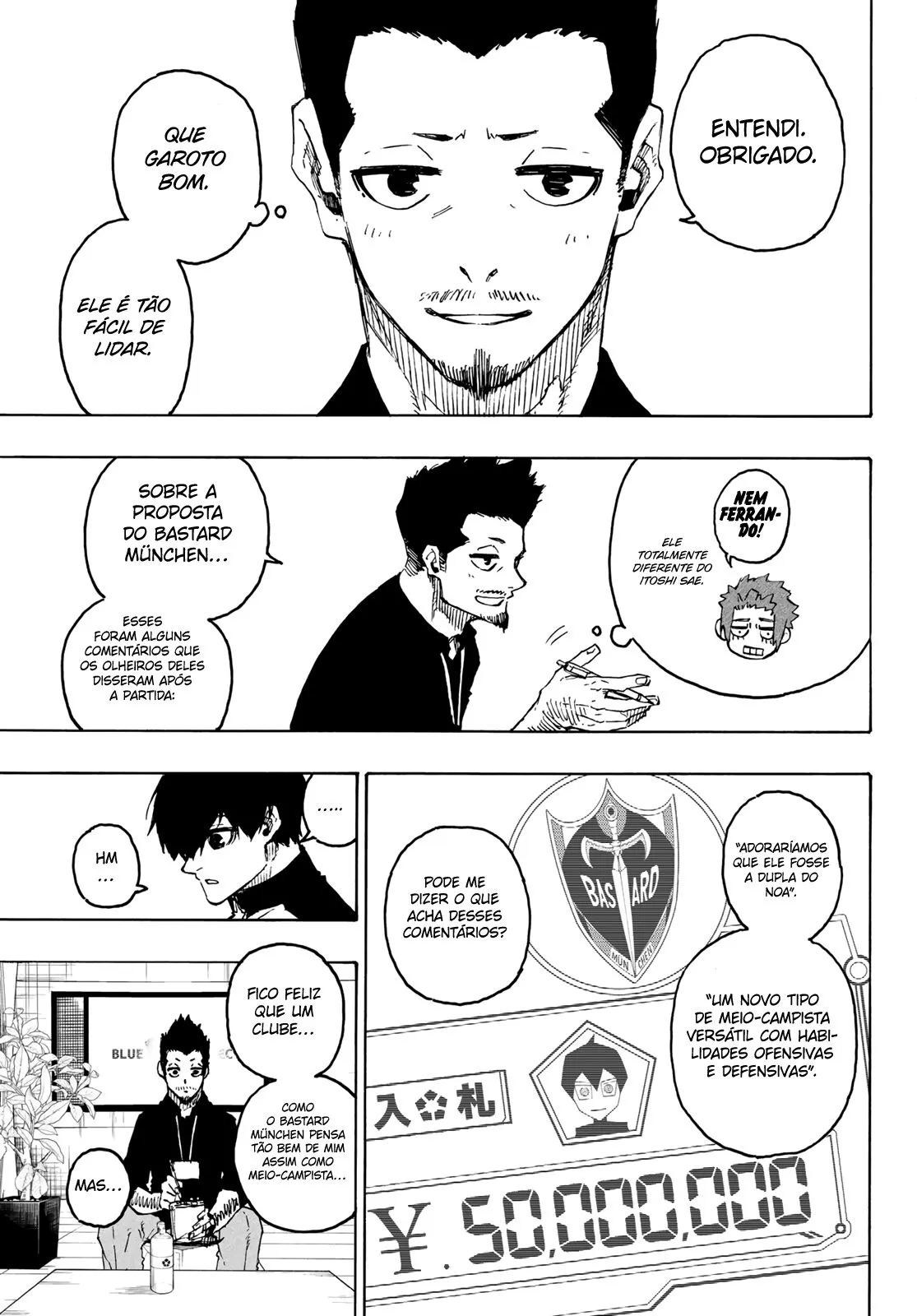 Read Blue Lock PT-BR Manga Online