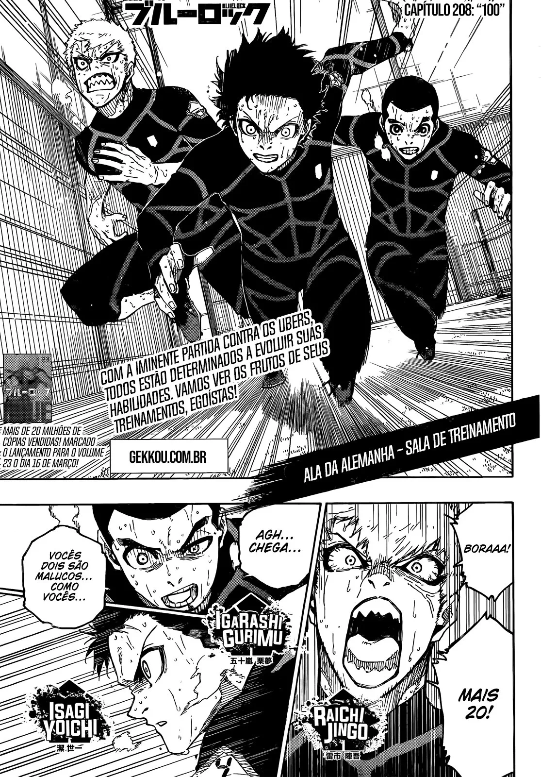 Read Blue Lock PT-BR Manga Online