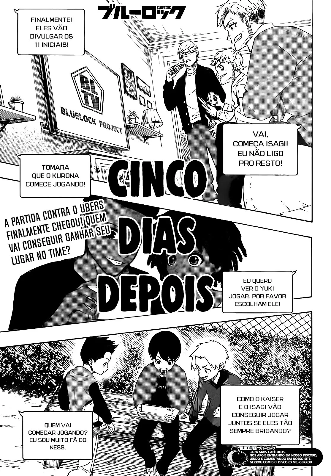 Read Blue Lock PT-BR Manga Online