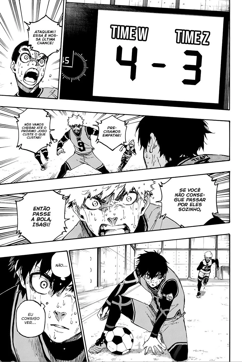 Read Blue Lock PT-BR Manga Online