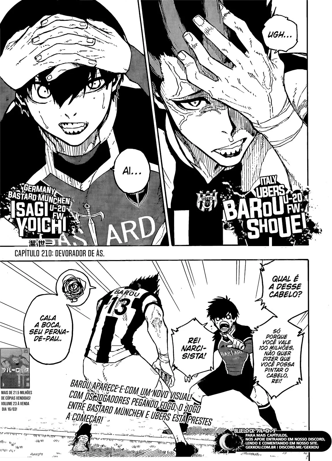 Read Blue Lock PT-BR Manga Online