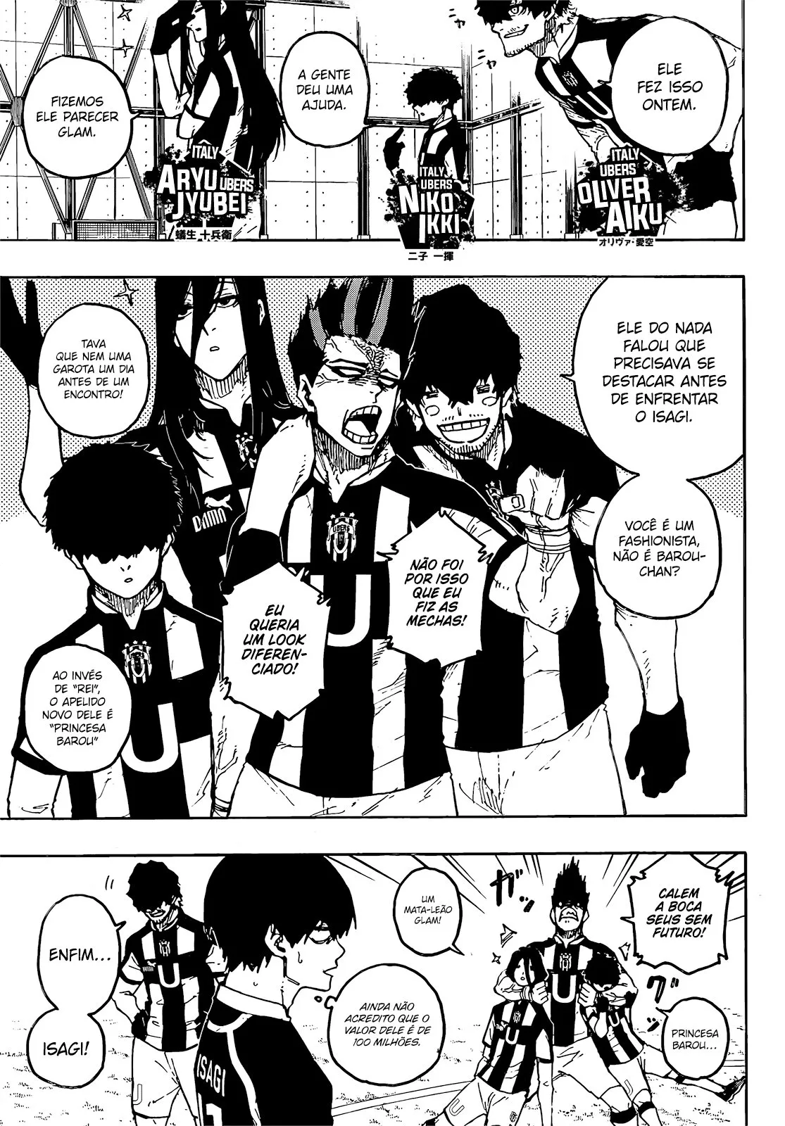 Read Blue Lock PT-BR Manga Online