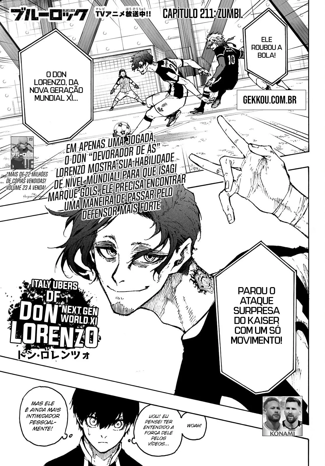 Read Blue Lock PT-BR Manga Online