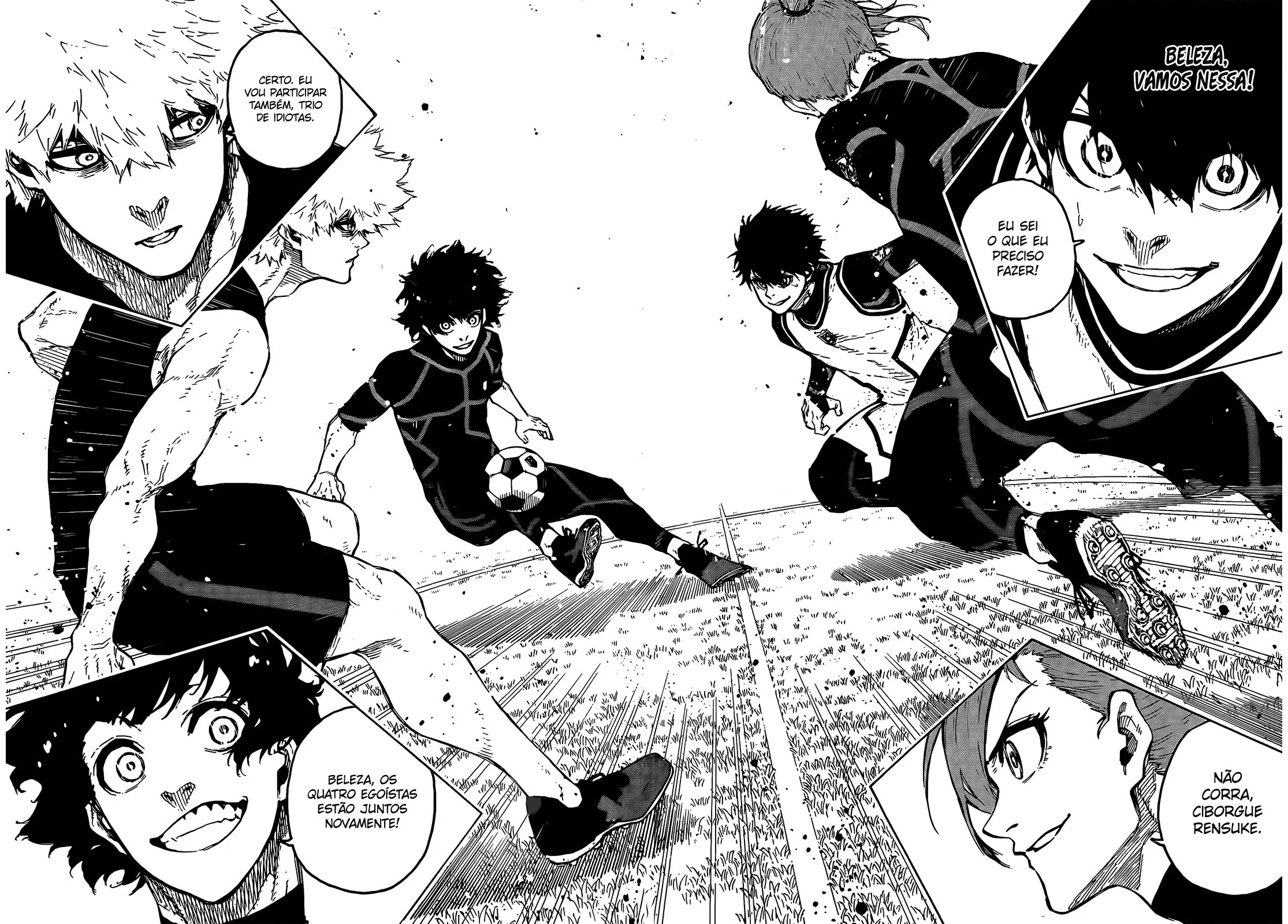 Read Blue Lock PT-BR Manga Online