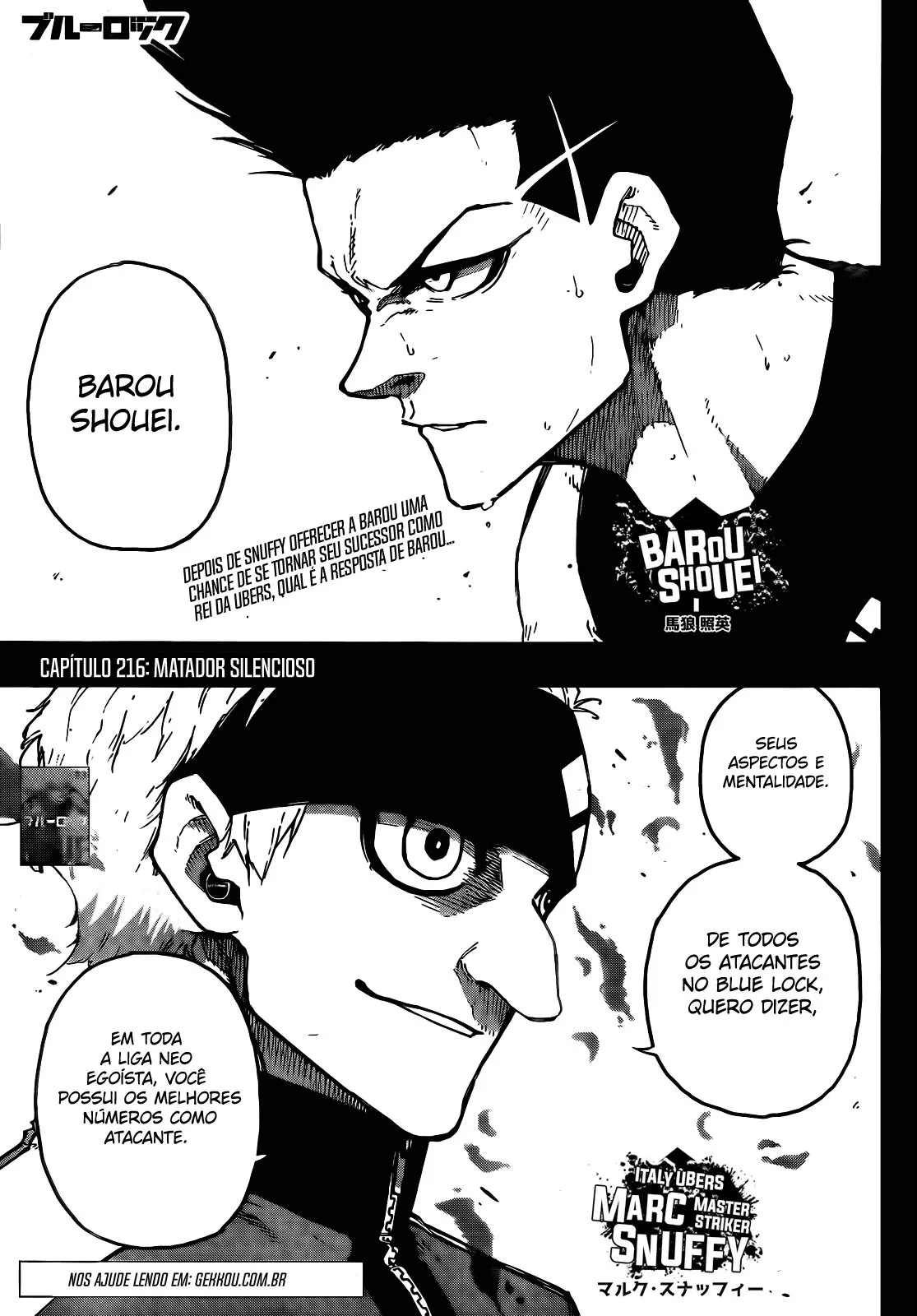 Read Blue Lock PT-BR Manga Online