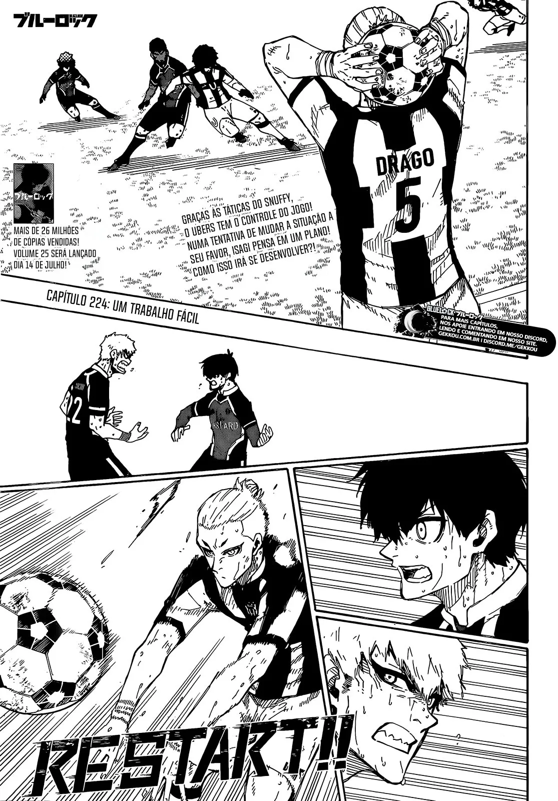 Read Blue Lock PT-BR Manga Online