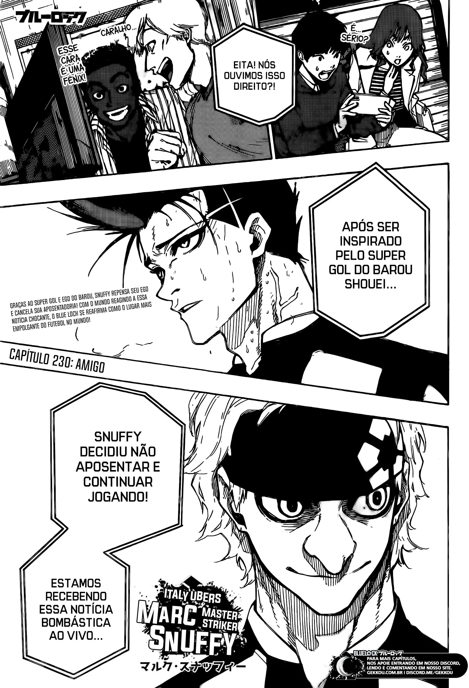 Read Blue Lock PT-BR Manga Online