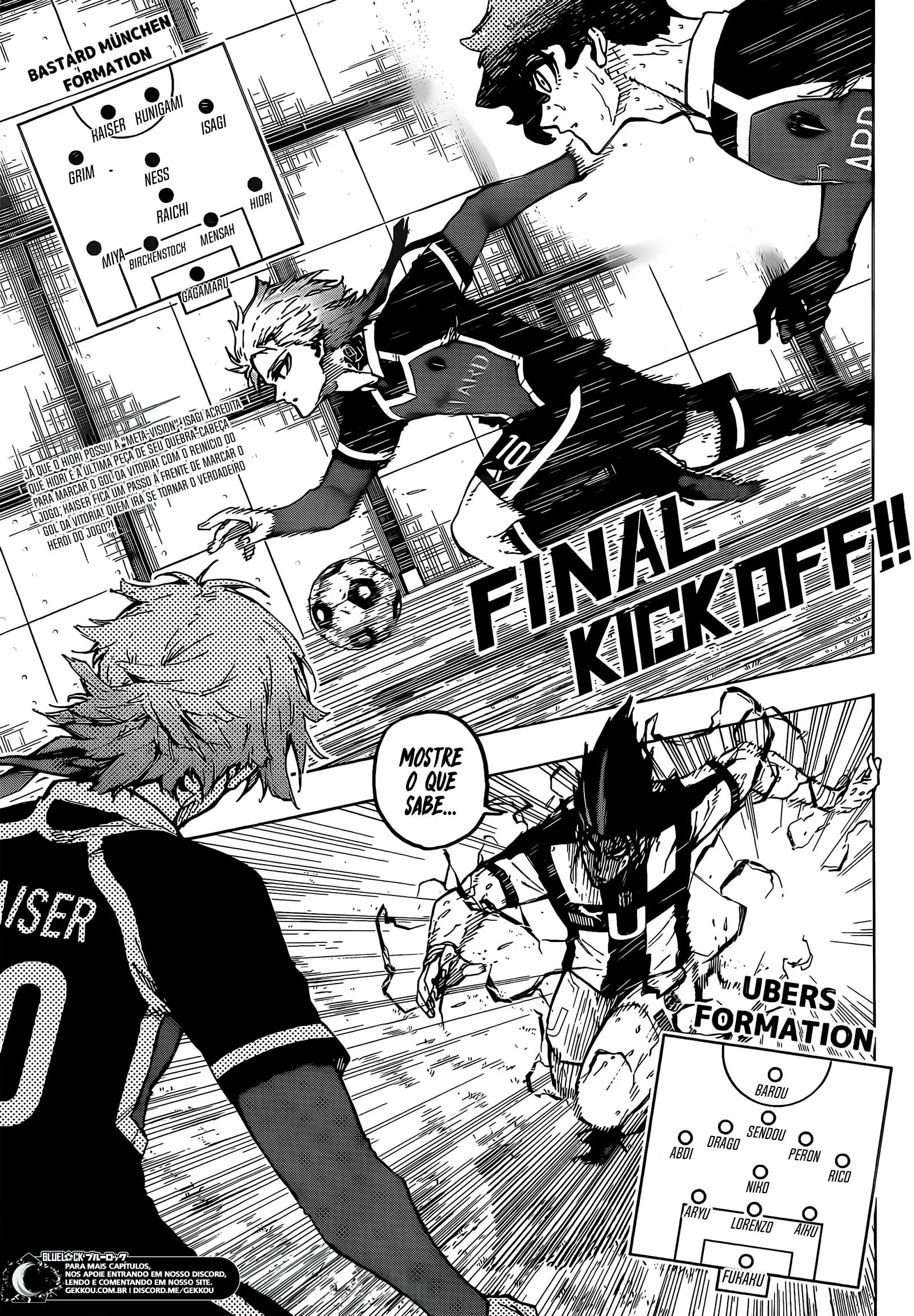 Read Blue Lock PT-BR Manga Online
