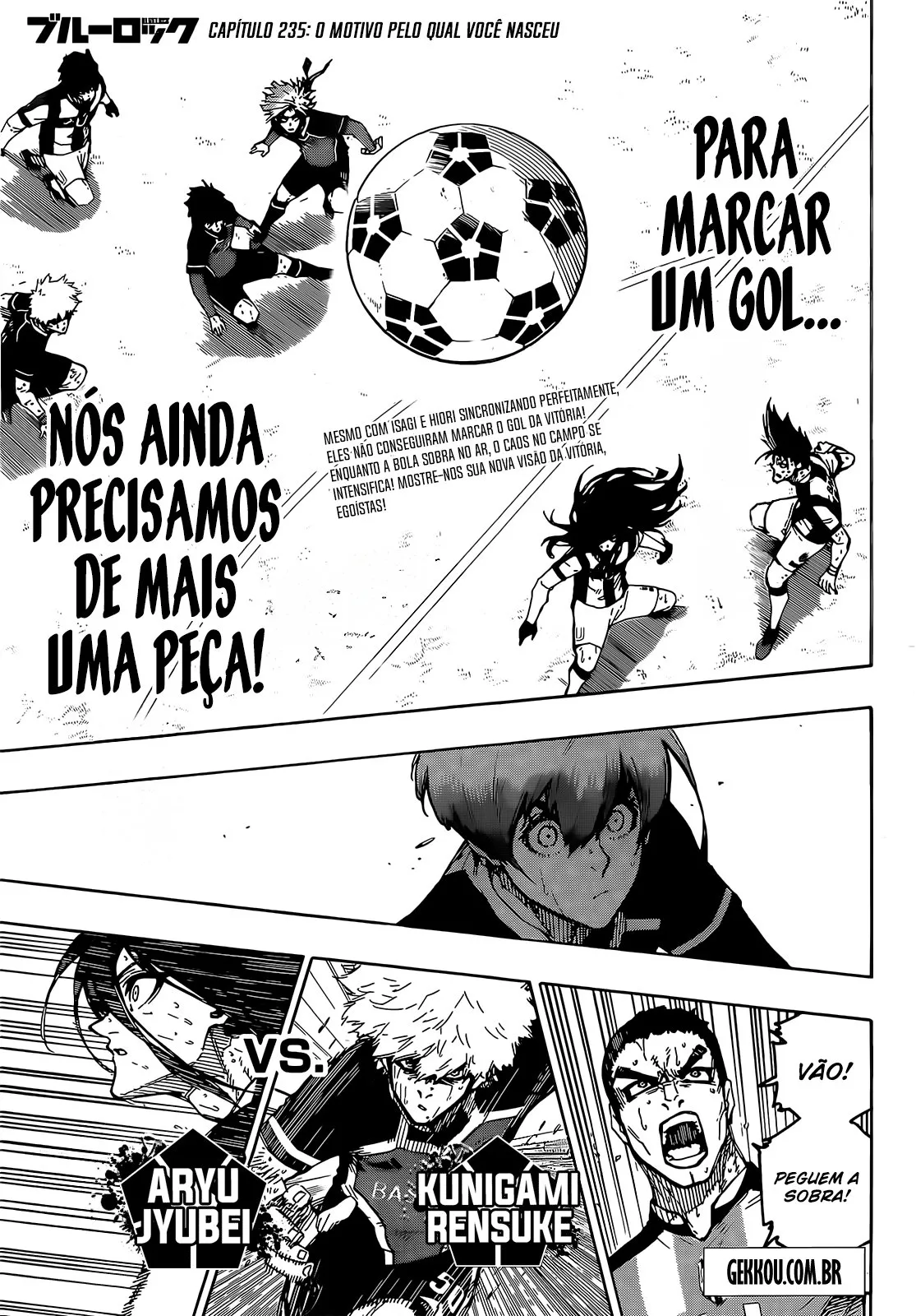 Read Blue Lock PT-BR Manga Online