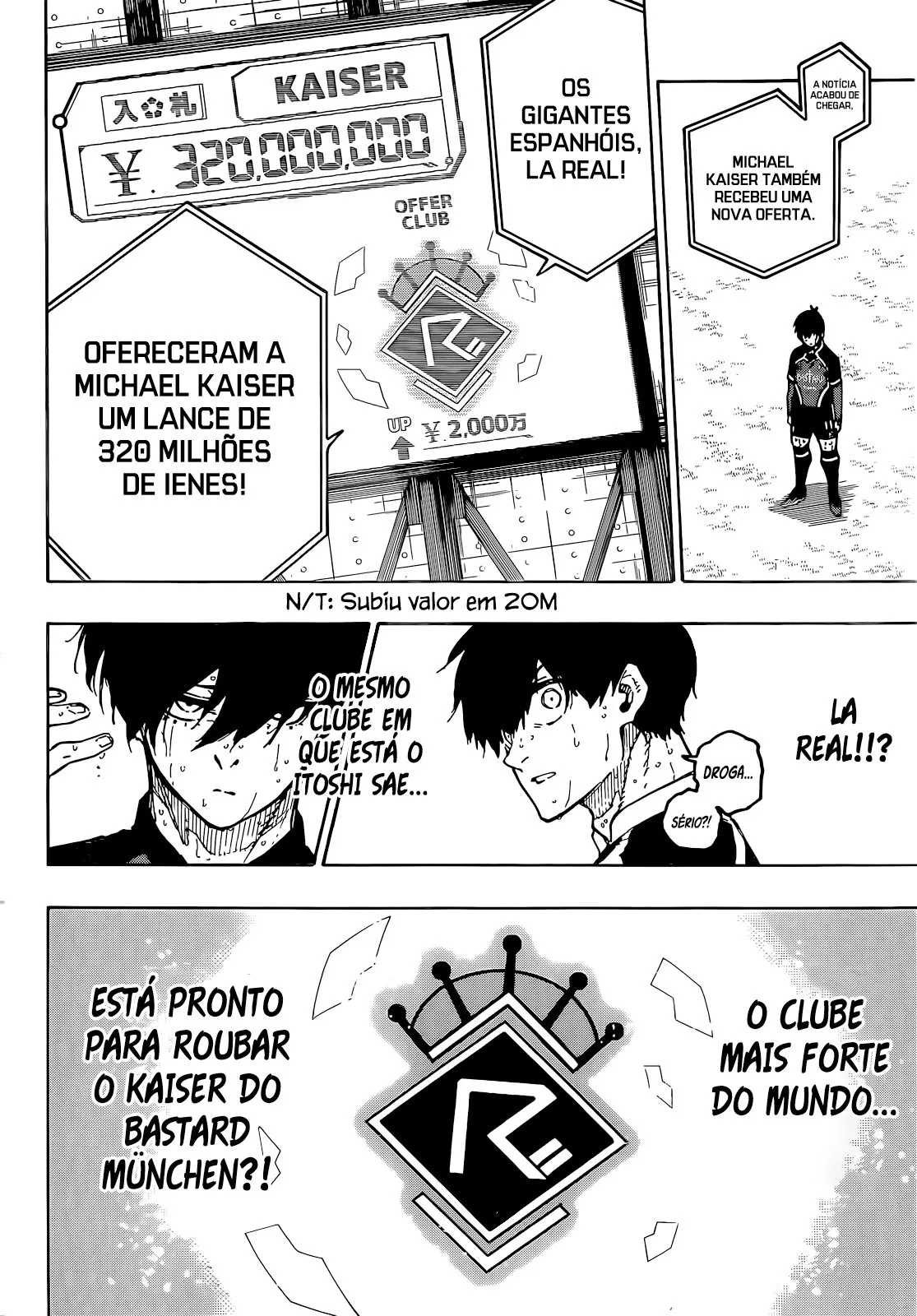 Read Blue Lock PT-BR Manga Online