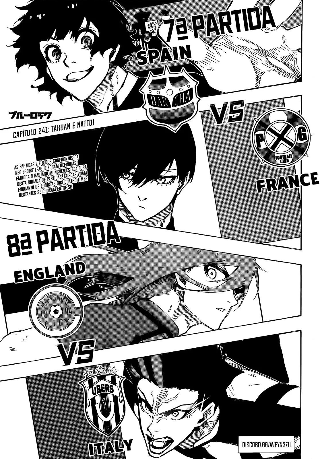 Read Blue Lock PT-BR Manga Online