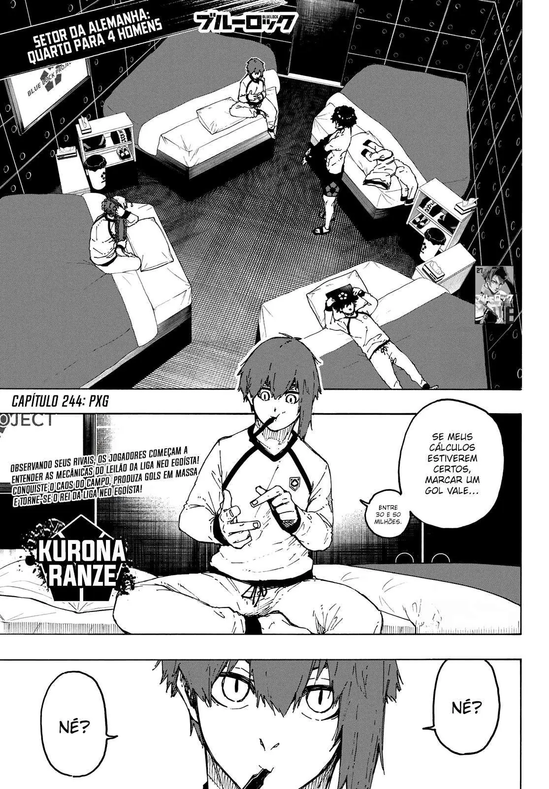 Read Blue Lock PT-BR Manga Online