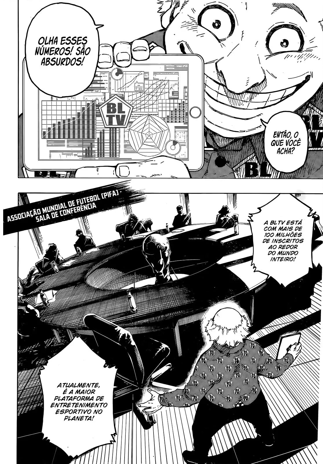 Read Blue Lock PT-BR Manga Online