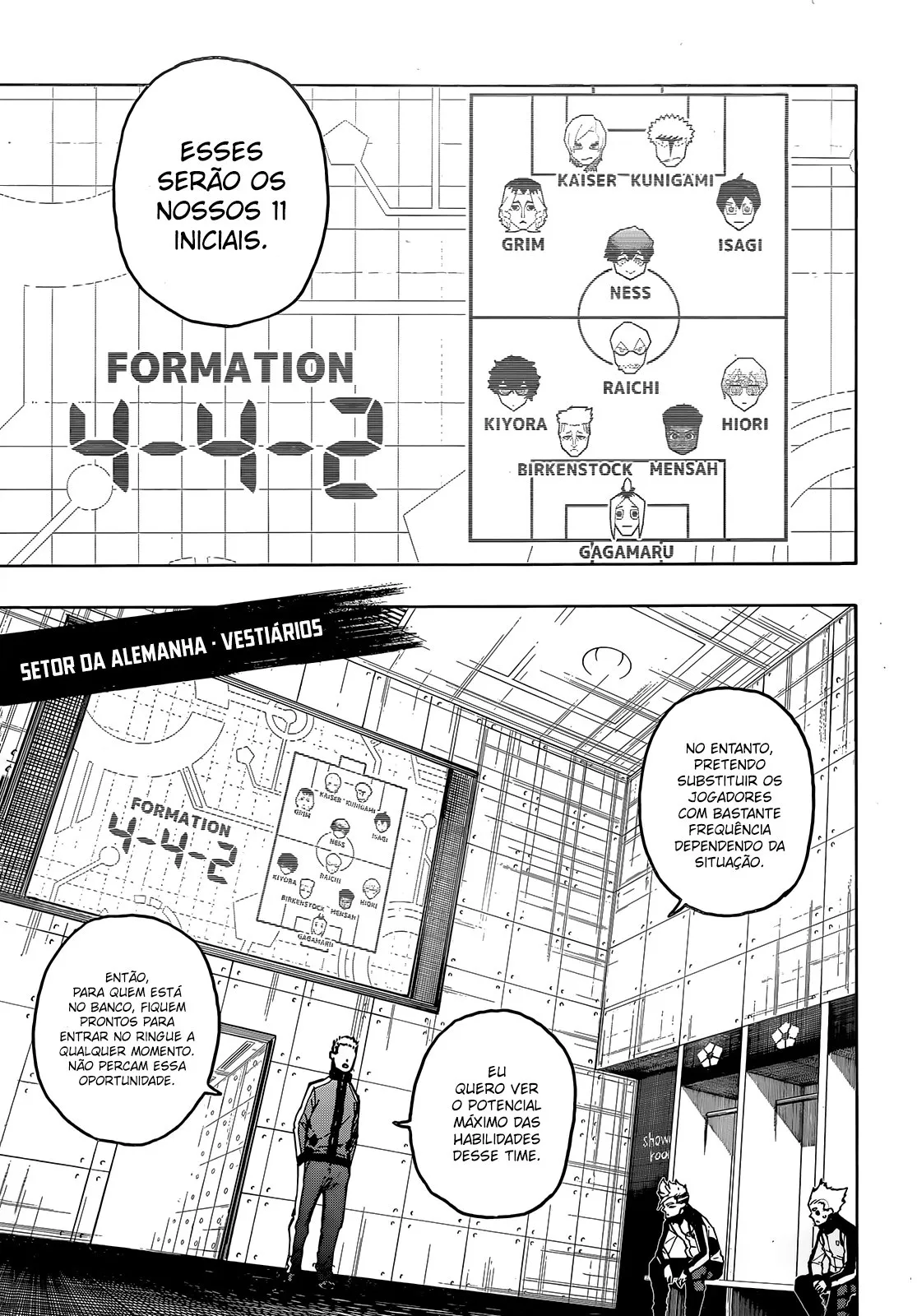 Read Blue Lock PT-BR Manga Online