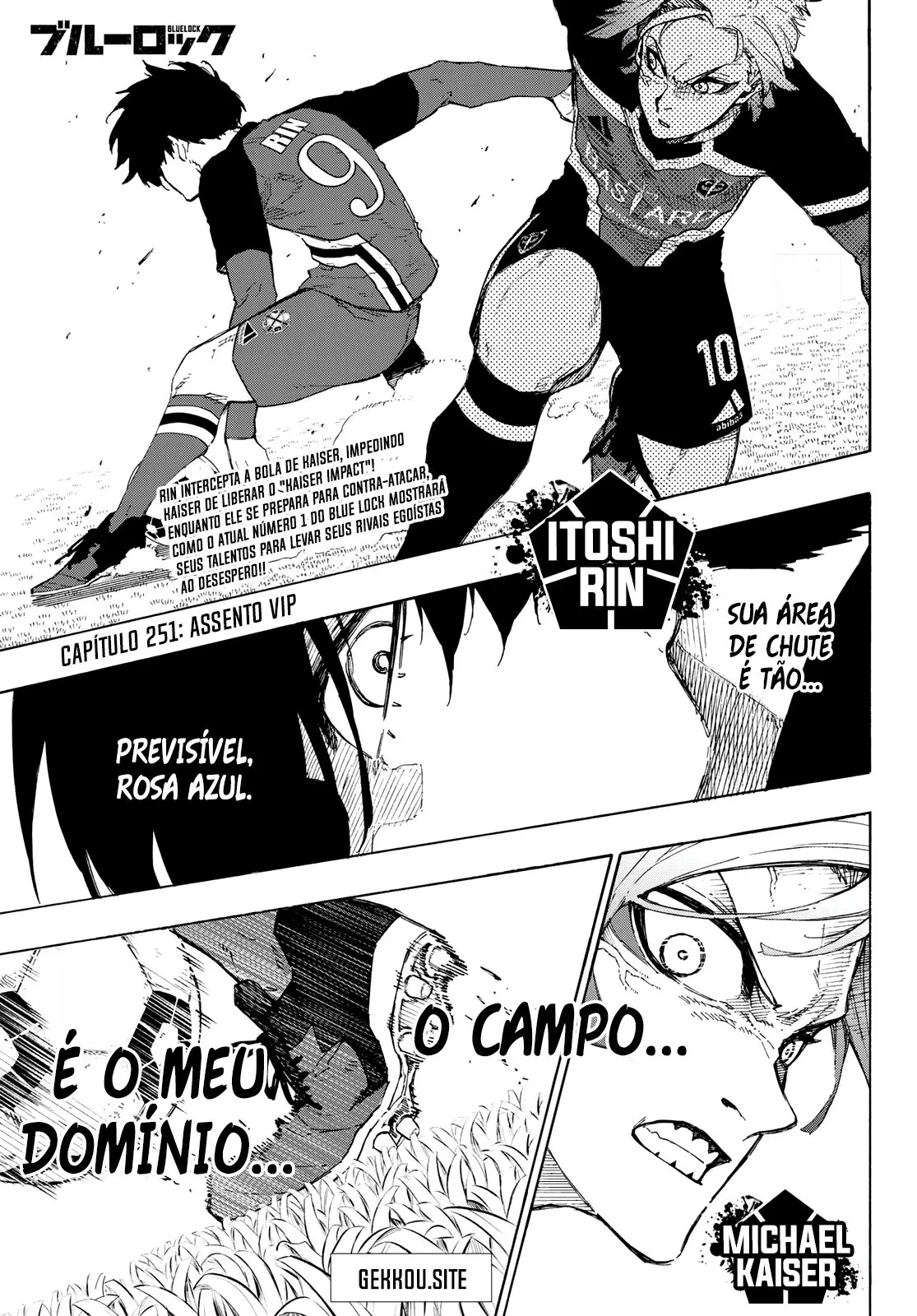 Read Blue Lock PT-BR Manga Online