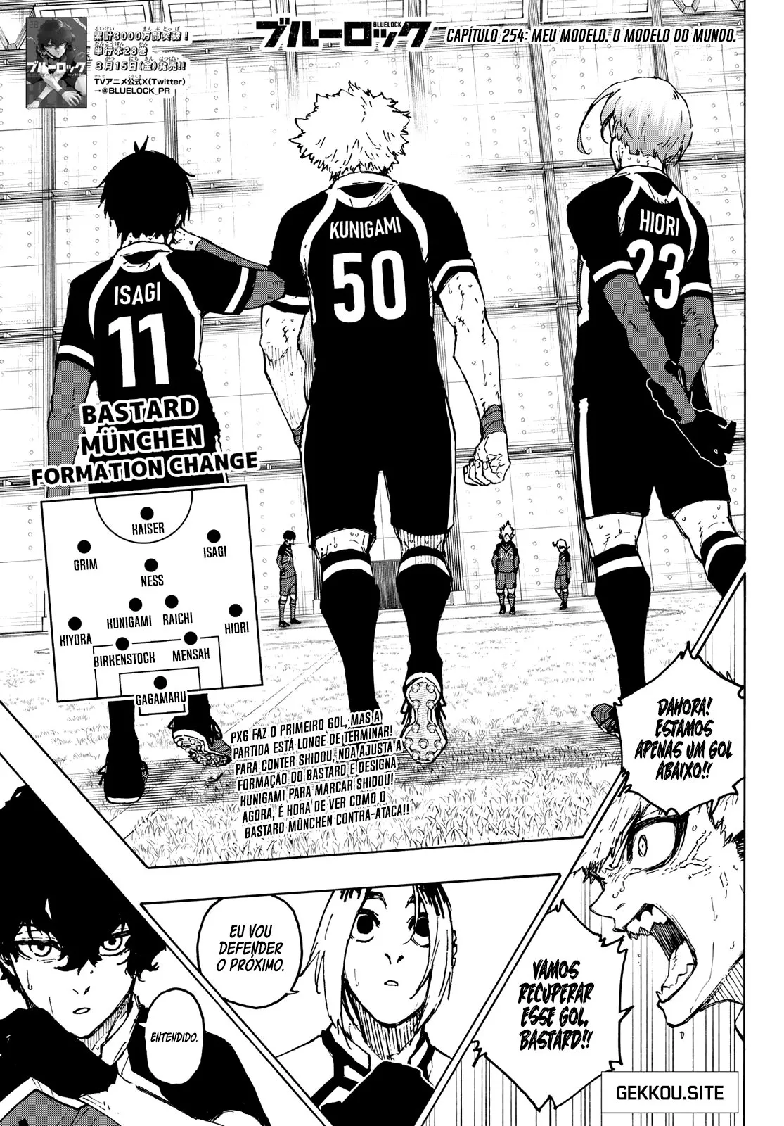 Read Blue Lock PT-BR Manga Online