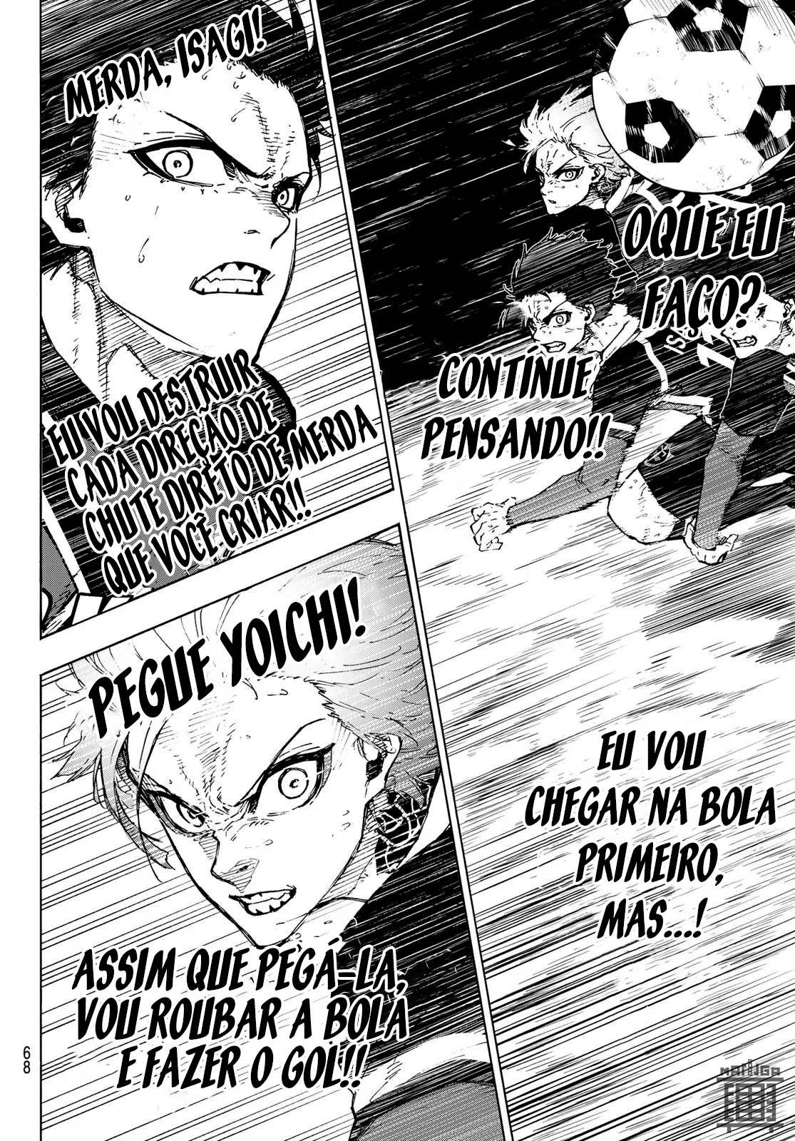 Read Blue Lock PT-BR Manga Online