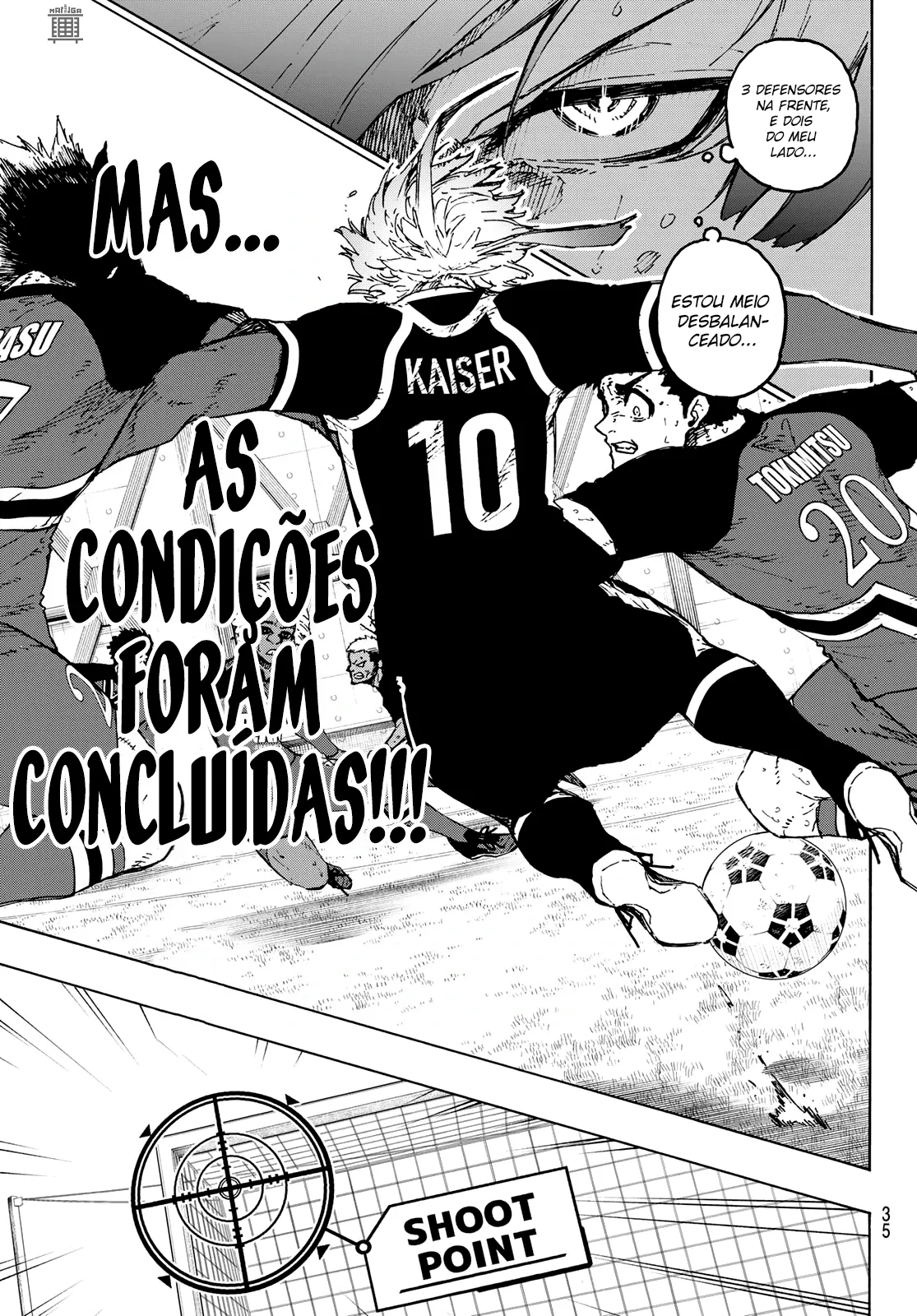 Read Blue Lock PT-BR Manga Online