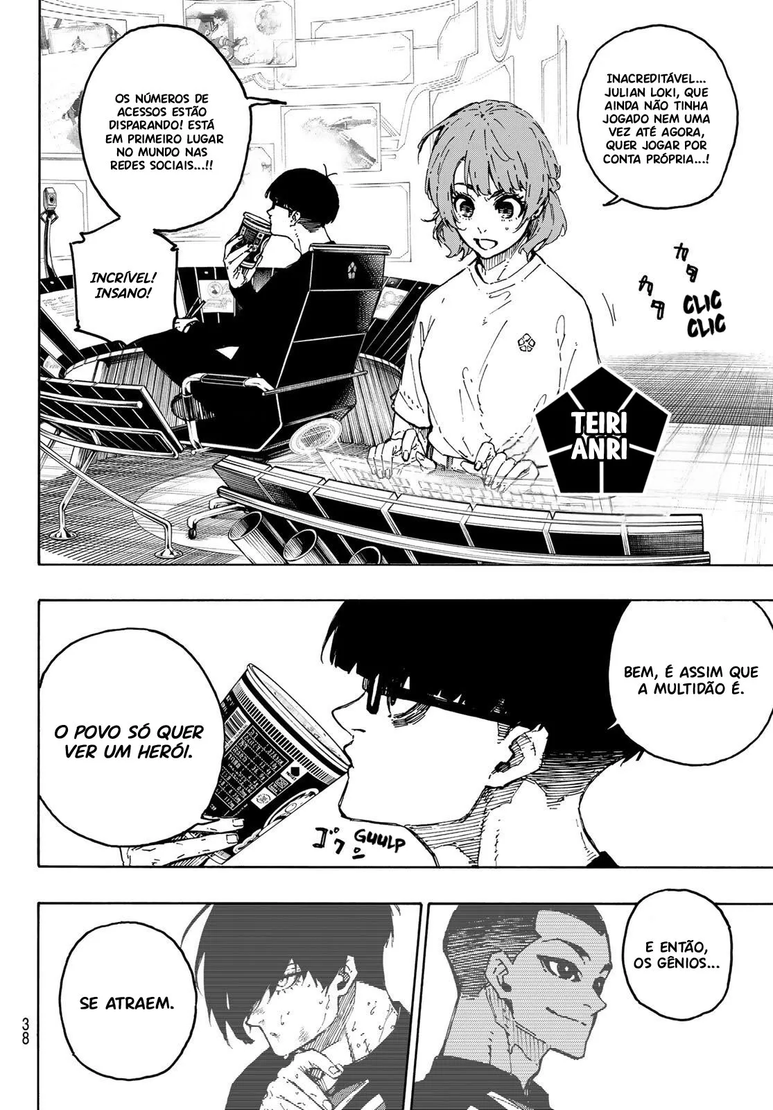 Read Blue Lock PT-BR Manga Online
