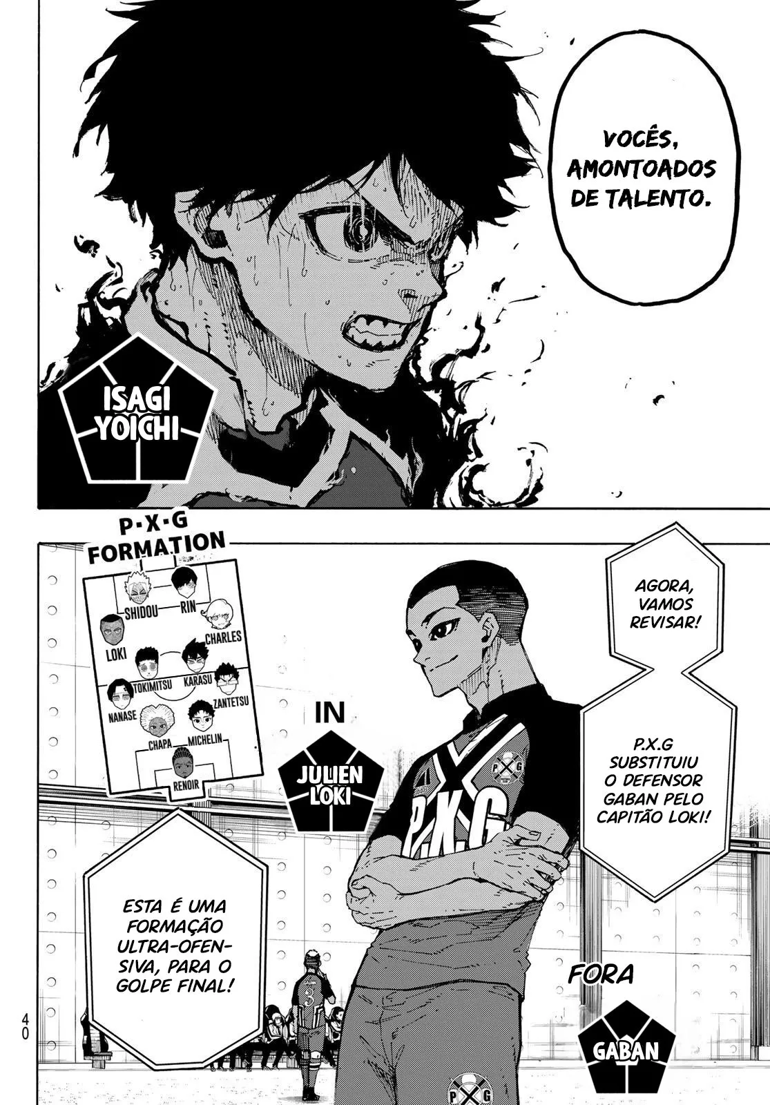 Read Blue Lock PT-BR Manga Online