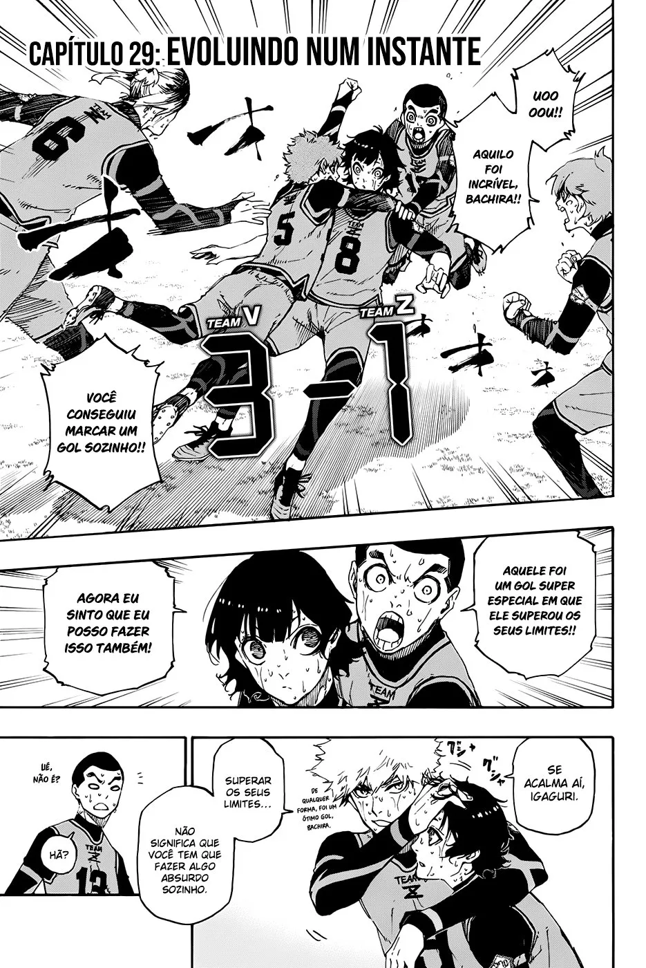 Read Blue Lock PT-BR Manga Online