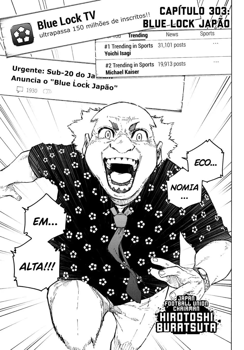 Read Blue Lock PT-BR Manga Online