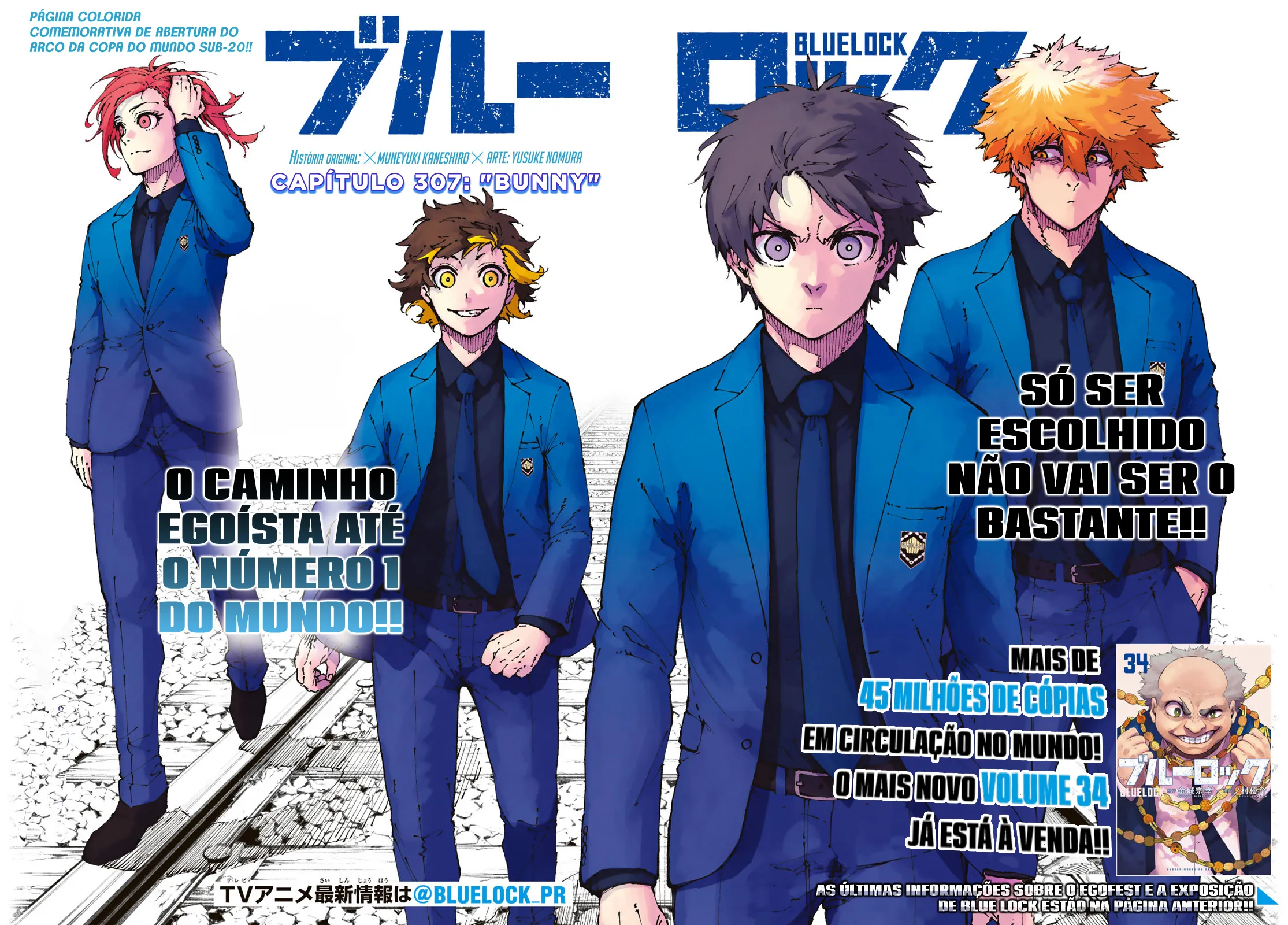 Read Blue Lock PT-BR Manga Online