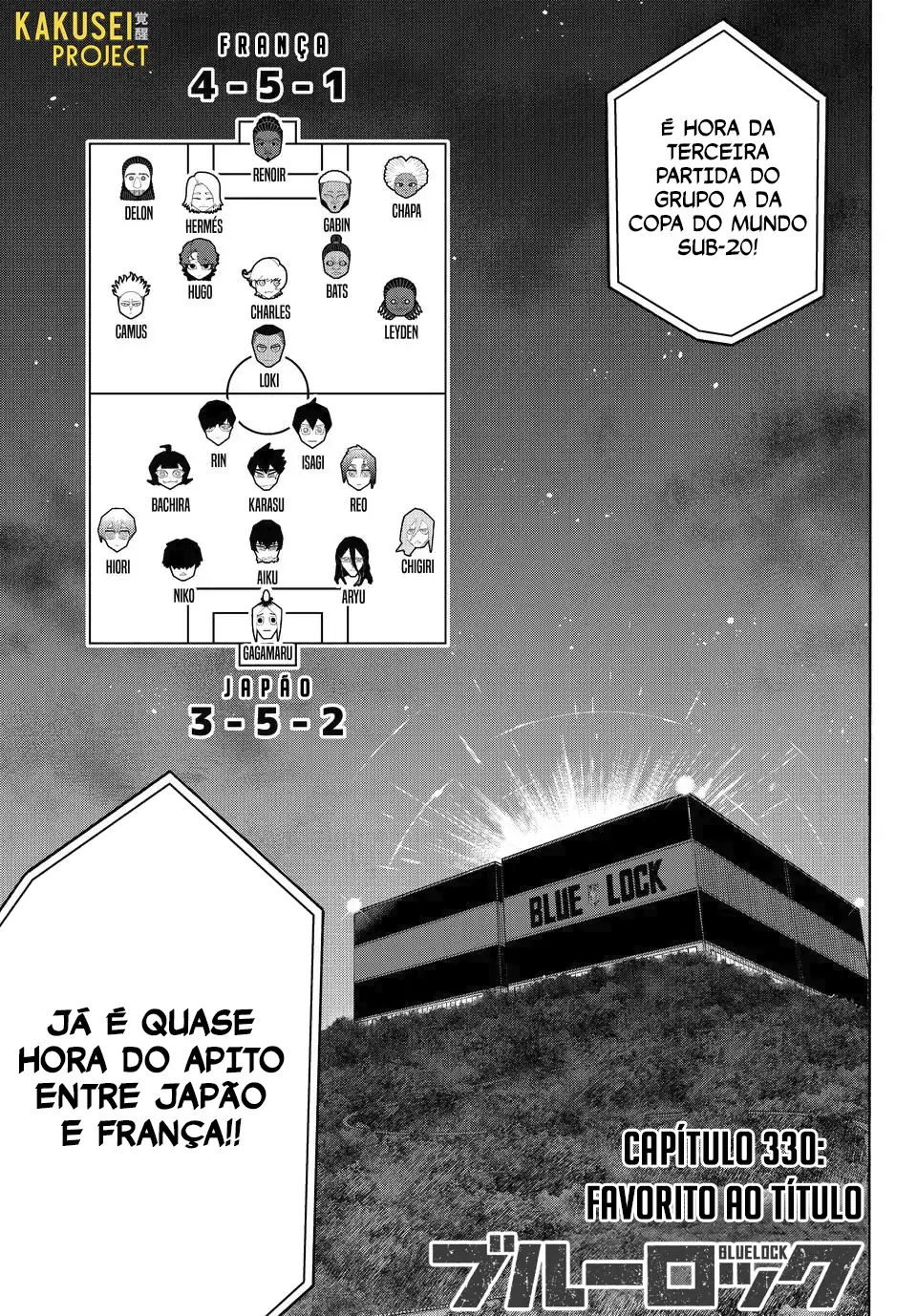 Read Blue Lock PT-BR Manga Online