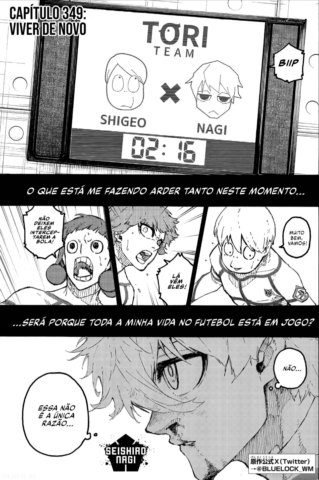 Read Blue Lock PT-BR Manga Online