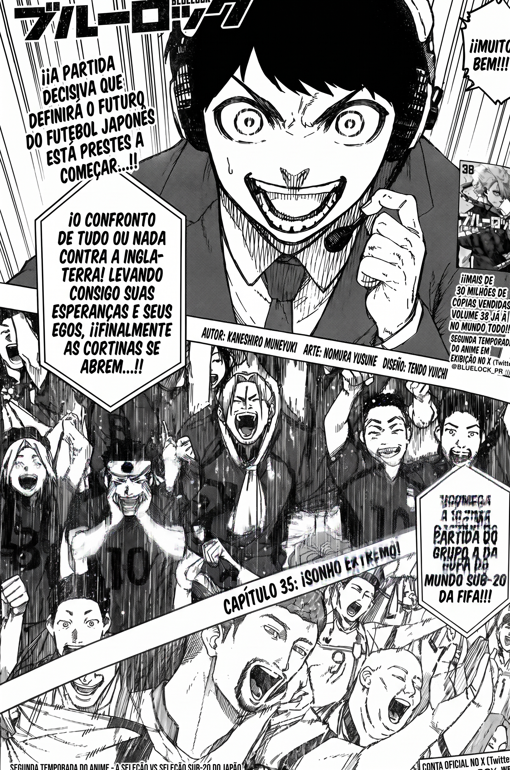 Read Blue Lock PT-BR Manga Online