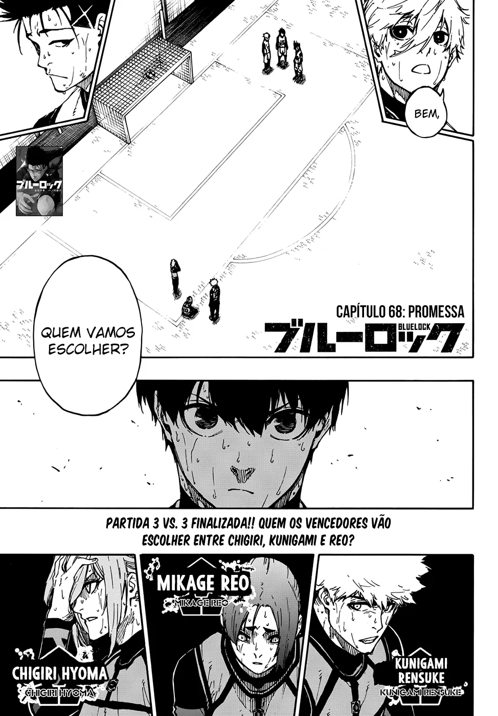 Read Blue Lock PT-BR Manga Online
