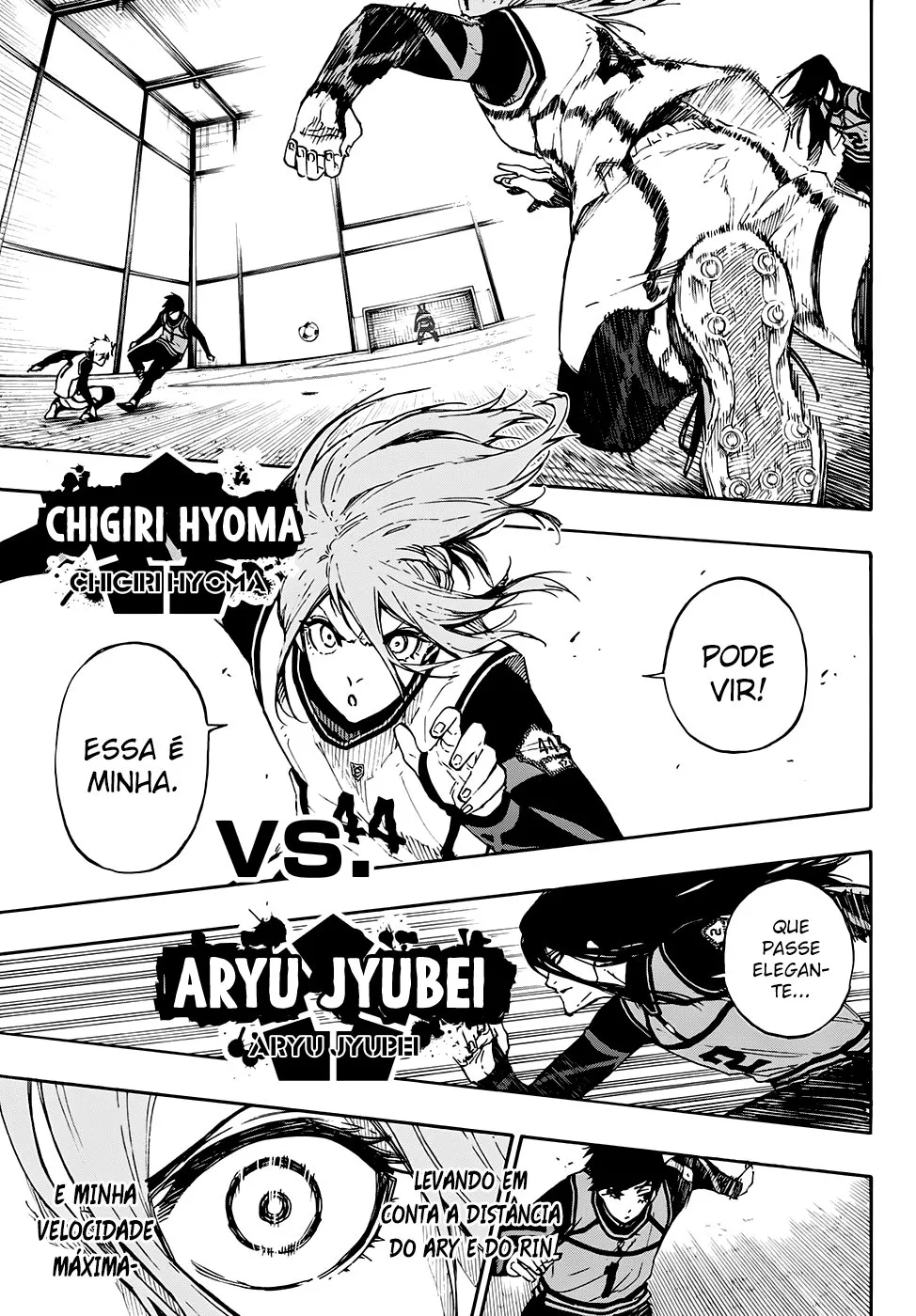 Read Blue Lock PT-BR Manga Online