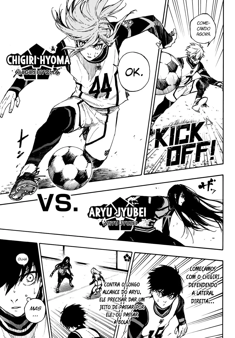 Read Blue Lock PT-BR Manga Online