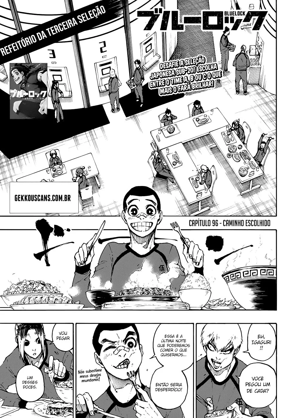 Read Blue Lock PT-BR Manga Online