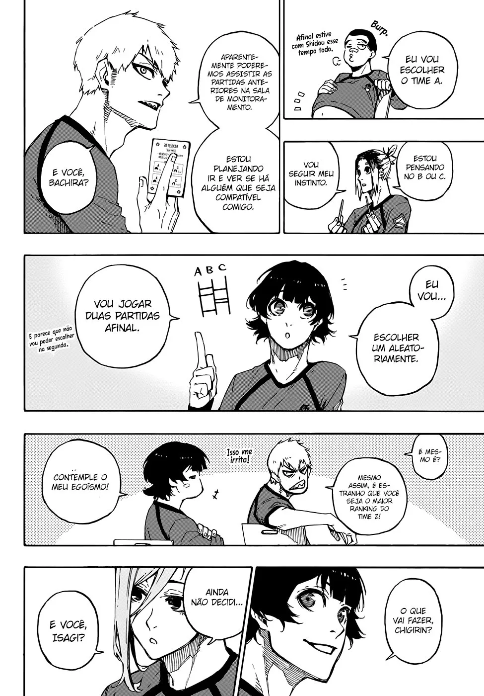 Read Blue Lock PT-BR Manga Online