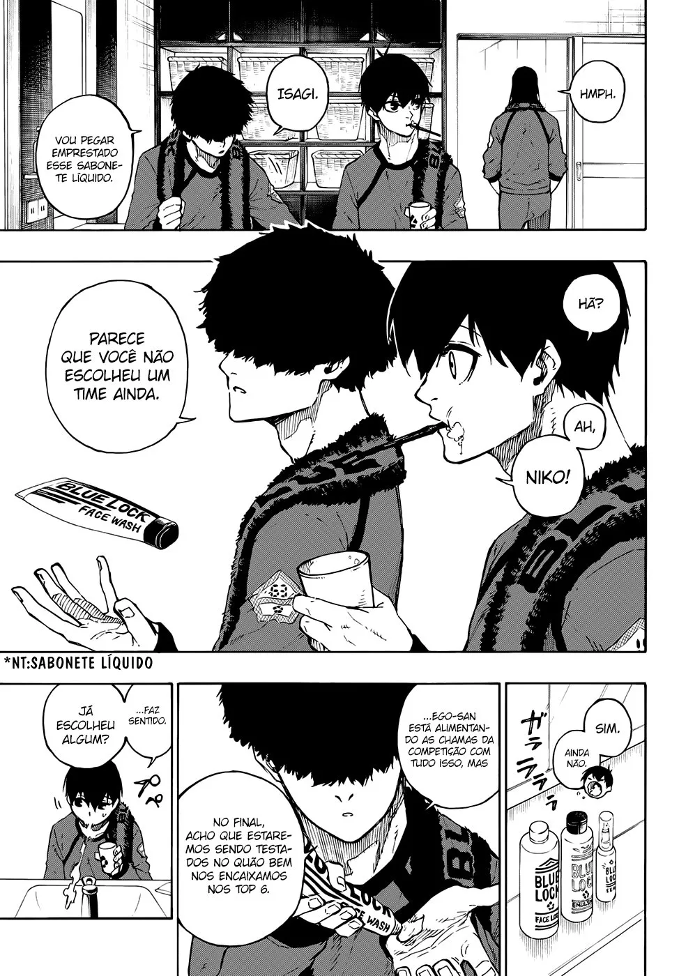 Read Blue Lock PT-BR Manga Online