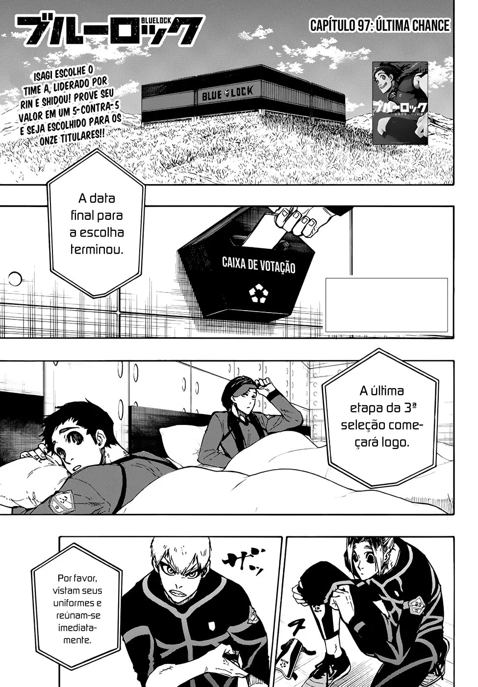Read Blue Lock PT-BR Manga Online