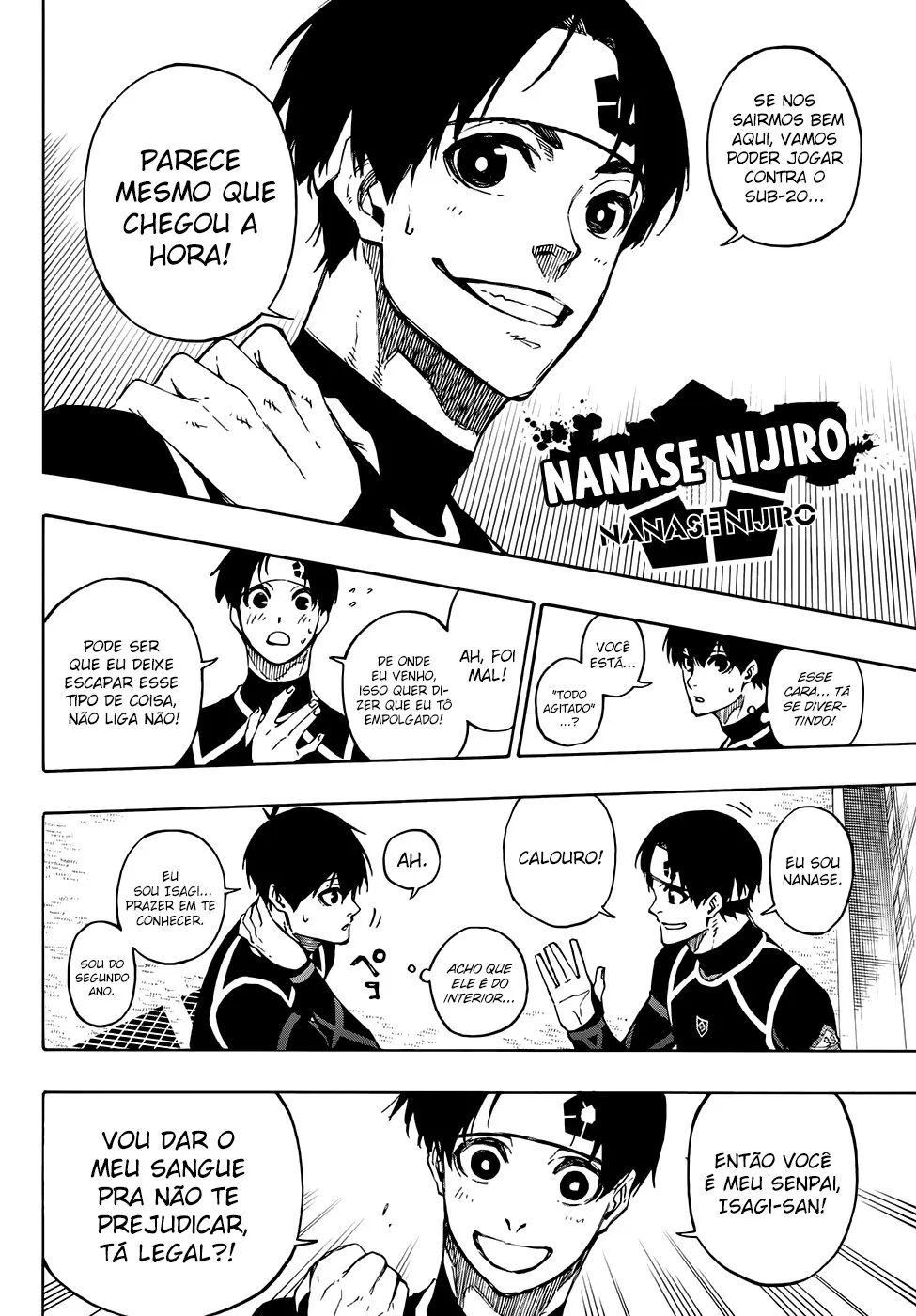 Read Blue Lock PT-BR Manga Online