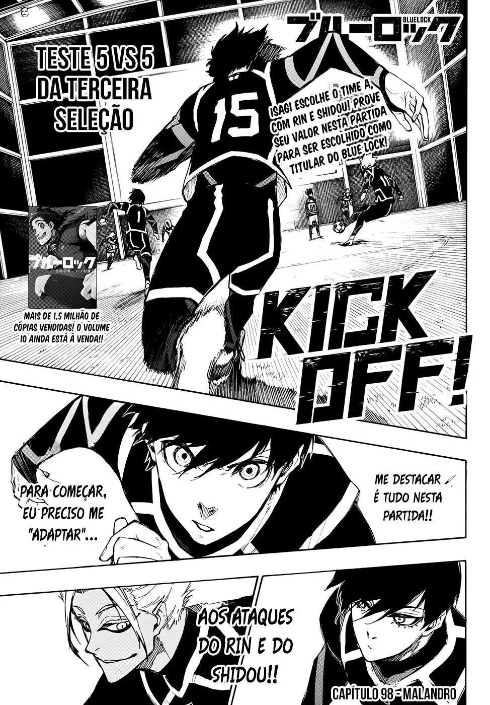 Read Blue Lock PT-BR Manga Online