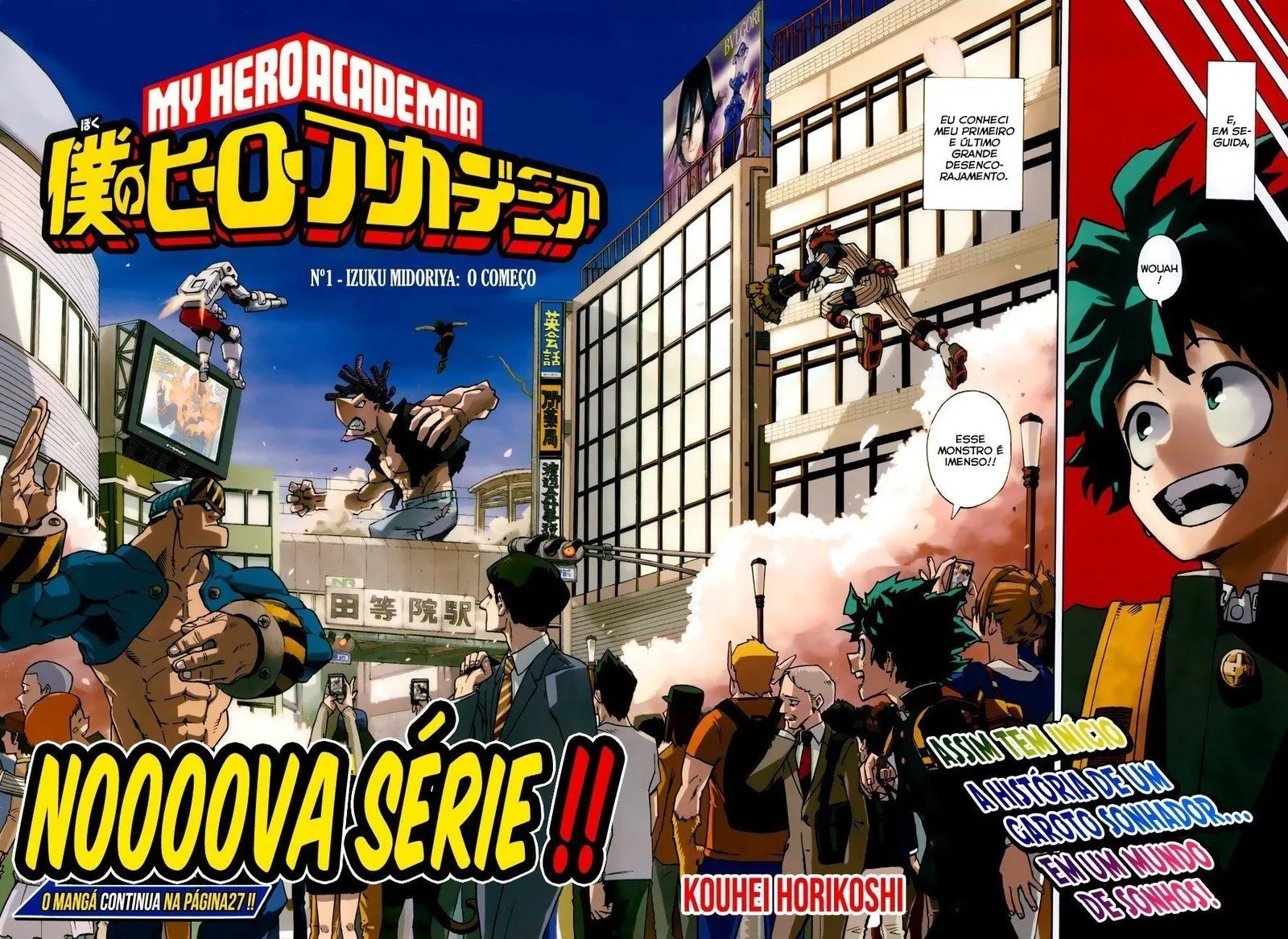 Read Boku no Hero Academia PT-BR Manga Online