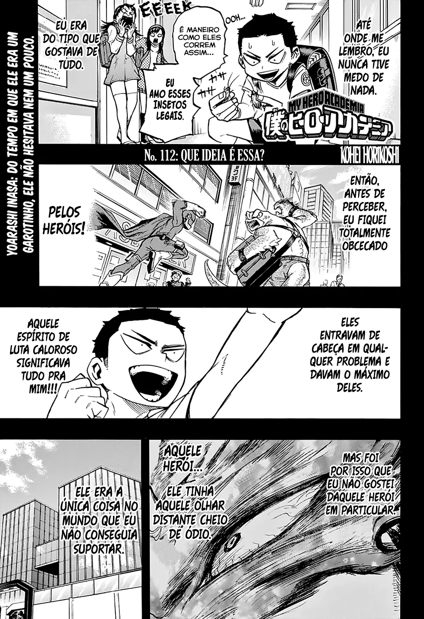 Read Boku no Hero Academia PT-BR Manga Online