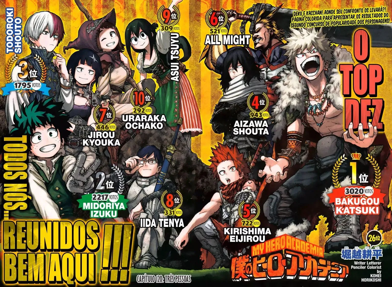 Read Boku no Hero Academia PT-BR Manga Online