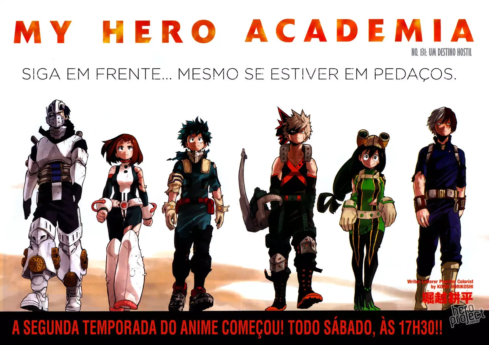 Read Boku no Hero Academia PT-BR Manga Online