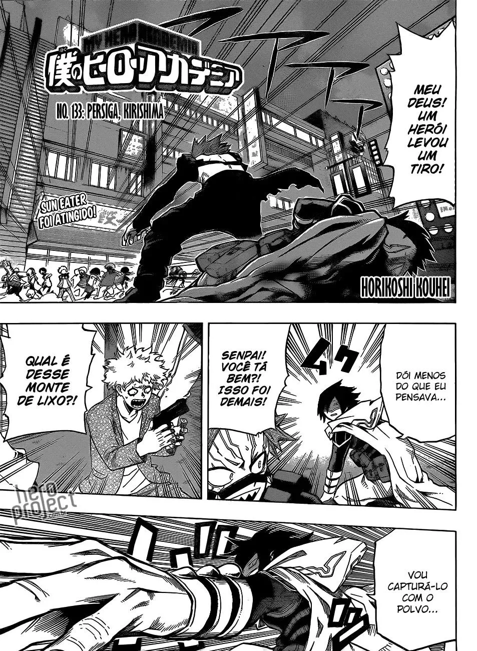 Read Boku no Hero Academia PT-BR Manga Online